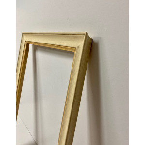 Cornice avorio filo oro