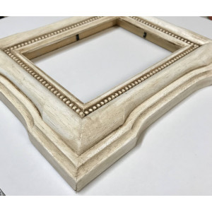 Cornice avorio invecchiato