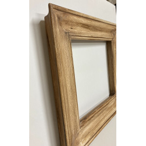 Cornice avorio e noce