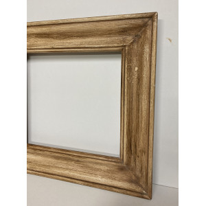 Cornice avorio e noce