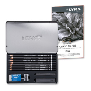 Set matite in grafite e accessori Rembrant - Lyra Germany - alta qualità