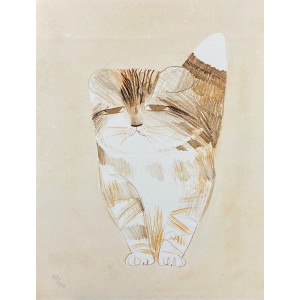 Dariush - litografia gatto
