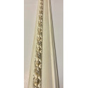 Cornice nera con sfumature argento Cornice nera con sfumature argento