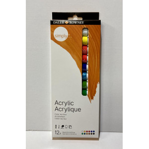 Confezione di colori acrilici Daler Rowney
