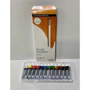 Confezione di colori acrilici Daler Rowney