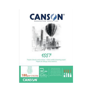 Carta Canson "1557" 180g/m - Carta Canson "1557" 180g/m -