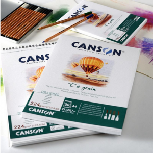 Carta Canson C’À Grain 224g/m - semiruvida Carta Canson C’À Grain 224g/m - semiruvida