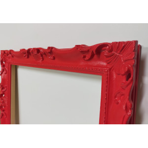 Cornice Francesina Rosso Carminio
