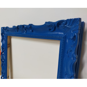 Cornice Francesina Azzurro Ciano Cornice Francesina Azzurro Ciano