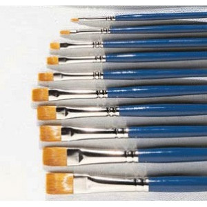 Pictor pennello sintetico piatto 6578