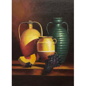 Vasi - Dipinto a olio su tela