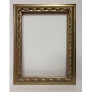 Cornice lavorata foglia argento