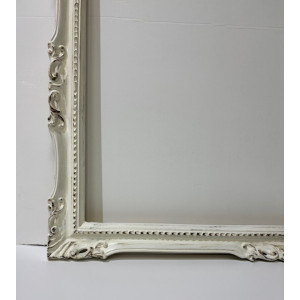 Cornice Francesina miniatura - avorio e marrone