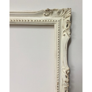 Cornice Francesina miniatura - avorio e marrone