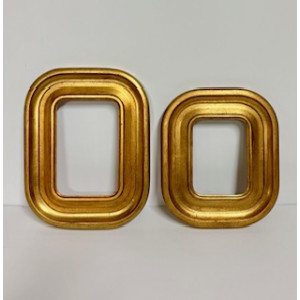 Cornice doppia oro