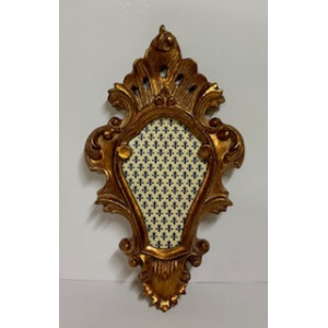 Cornice intagliata oro foglia