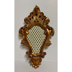 Cornice intagliata oro foglia