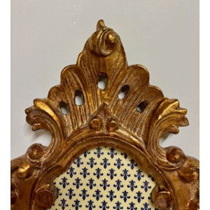 Cornice intagliata oro foglia