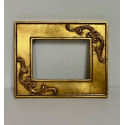 Cornice doppia oro