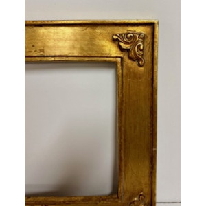 Cornice oro con fregi