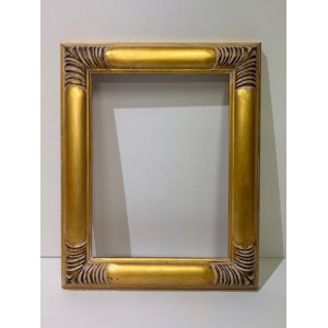 Cornice foglia oro con fregi