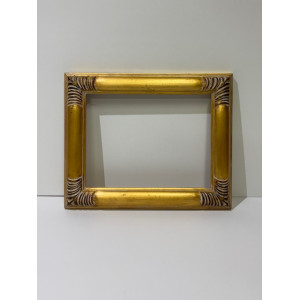 Cornice foglia oro con fregi