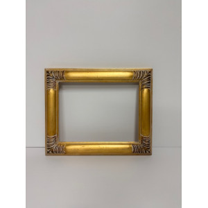 Cornice foglia oro con fregi