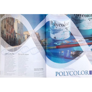 Polycolor acrilico vasetto vetro 140ml