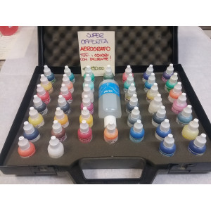 Confezione di colori per aerografo - info in privato