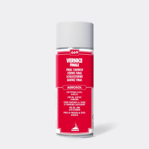 Fissativo vernice finale spray - per olio e acrilico. 400ml Fissativo vernice finale spray - per olio e acrilico. 400ml
