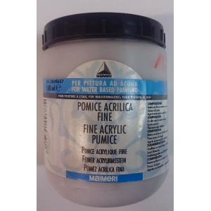 Pomice acrilica fine per pittura ad acqua 500ml Pomice acrilica fine per pittura ad acqua 500ml