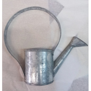 Annaffiatoio metallico per decoupage