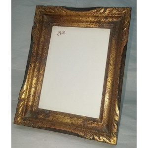 Porta foto dorato invecchiato