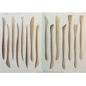 15 stecche in legno 20 cm - made in italy 15 stecche in legno 20 cm - made in italy