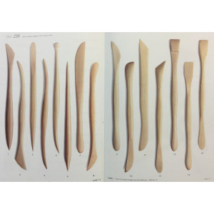 15 stecche in legno 20 cm - made in italy 15 stecche in legno 20 cm - made in italy