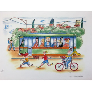 Litografia Tramvia - Dino Birindelli Litografia Tramvia - Dino Birindelli