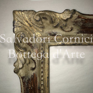 Francesina noce invecchiato, oro foglia