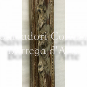 Francesina noce invecchiato, oro foglia