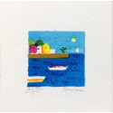 Mimmo Sciarrano - serigrafia - Marina