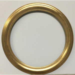 Cornice - tondo foglia oro Cornice - tondo foglia oro