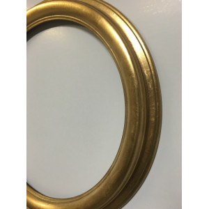 Cornice - tondo foglia oro Cornice - tondo foglia oro