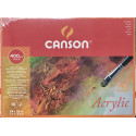 Carta Canson Acrylic 400g/m - grana fine