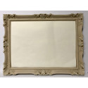 Cornice francesina tinta bianca e argento