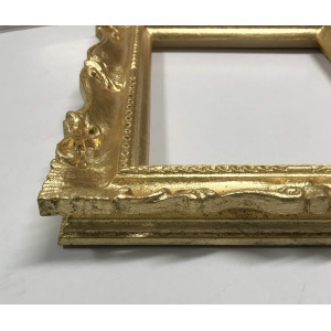 Cornice Francesina oro foglia