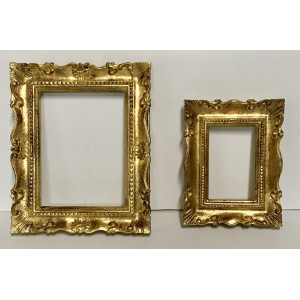 Cornice Francesina oro foglia