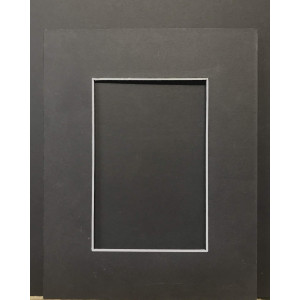 Passepartout a smusso - Bianco neve