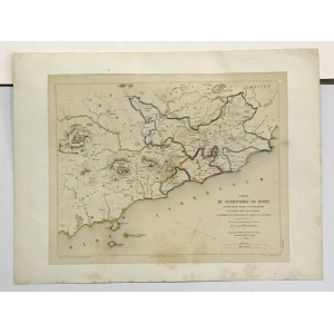 Carte Du Territoire de Rome