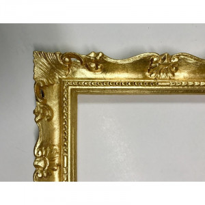 Cornice Francesina - foglia oro