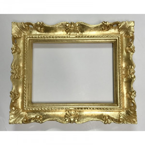 Cornice Francesina - foglia oro