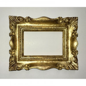 Cornice Francesina - foglia oro